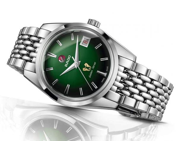 RAD DO CAPTAIN COOK GOLDEN HORSE AUTOMATIC SILVER GREEN 625