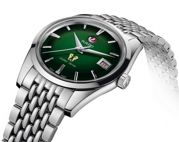 RAD DO CAPTAIN COOK GOLDEN HORSE AUTOMATIC SILVER GREEN 625