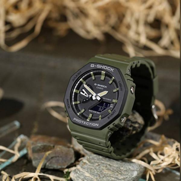 Casio G Shock Ga2100 full green