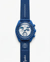 Omegg_a Speedmaster Moon watch Blue