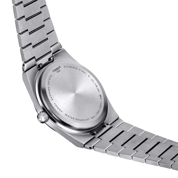 Tissort Prx 1853 Silver Blue Checks Dial