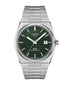 Tissort Prx 1853 Silver Green Checks Dial