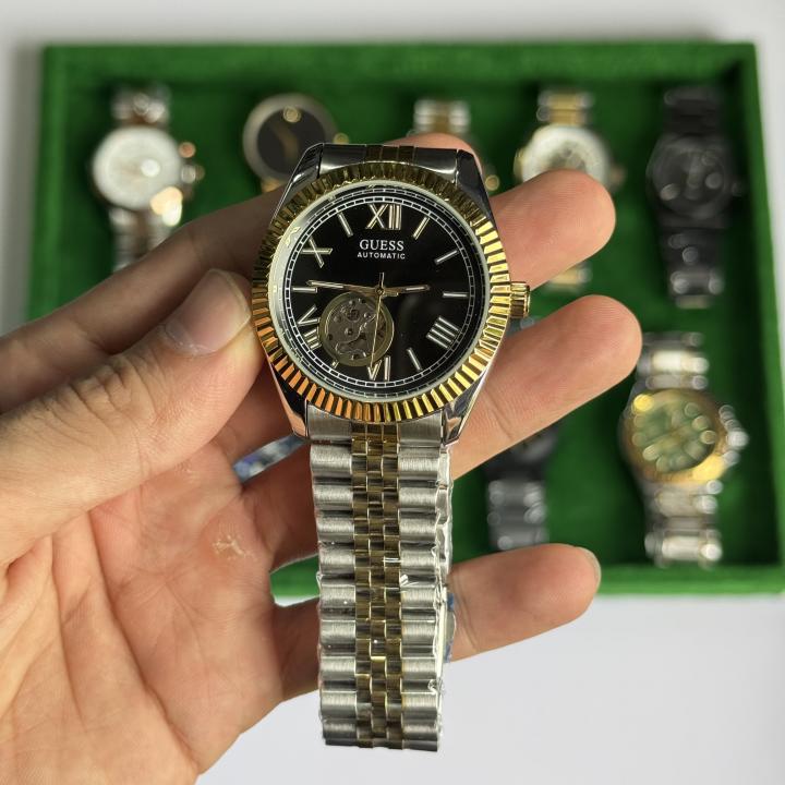 Guess Mens Automatic watch (Back open)