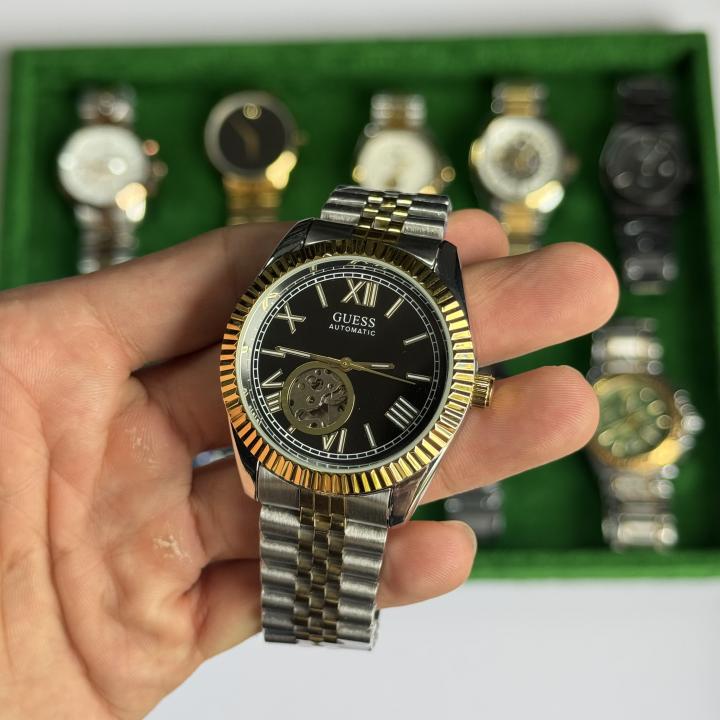 Guess Mens Automatic watch (Back open)