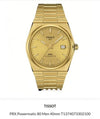 Tissot Prx Powermatic 80 40mm Gold Authentic Store Quality