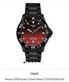 Tissot Seastar 1000 Quartz Gradient Red Authentic Store Quality