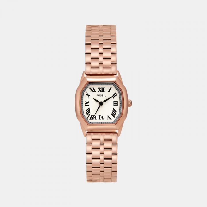 Fossiil Women Harlow Rosegold White