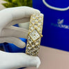 Swarovski Curiosa Bangle Watch Silver Gold