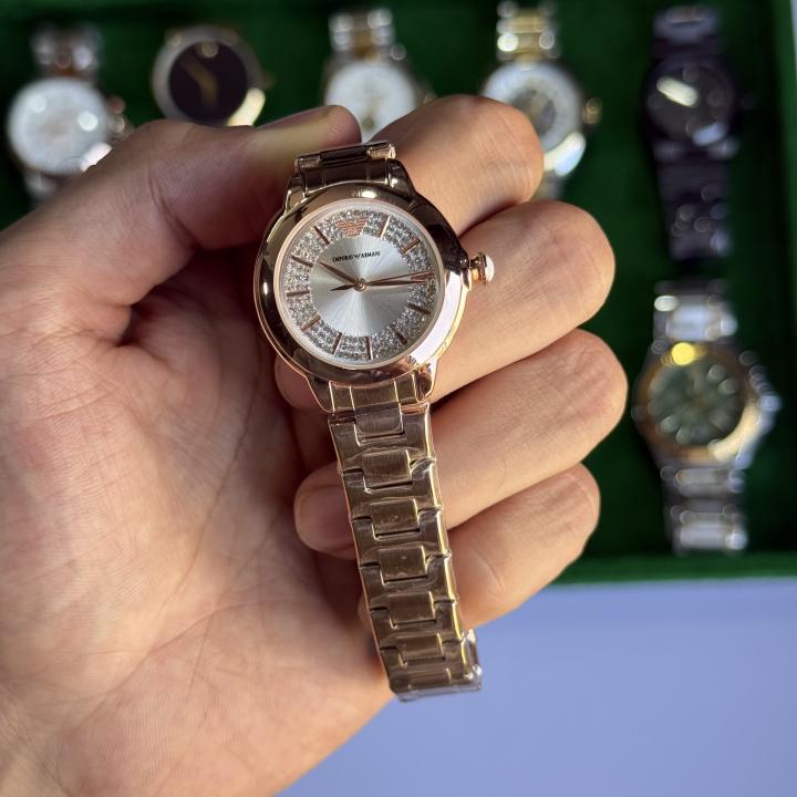 Emporio Armaani Womens Diamond watch