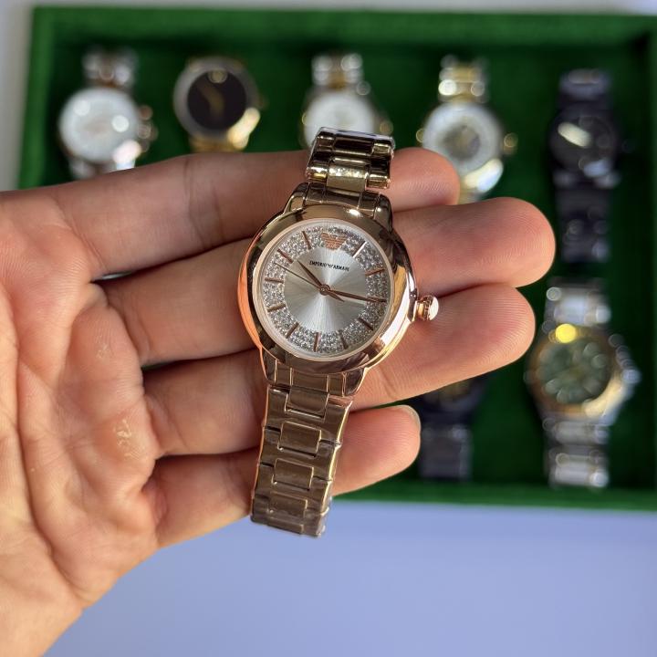 Emporio Armaani Womens Diamond watch