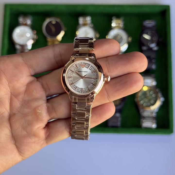 Emporio Armaani Womens Diamond watch