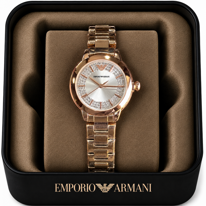 Emporio Armaani Womens Diamond watch