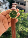 SEIKO PRESAGE PREMIUM LEATHER BELT WATCH