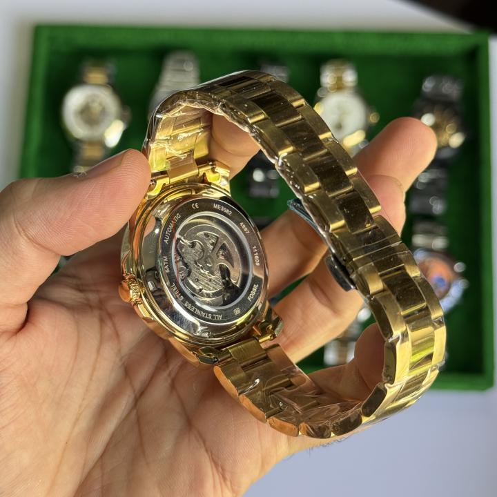 Fossiil Grant Automatic ( Back open ) Steel Quality