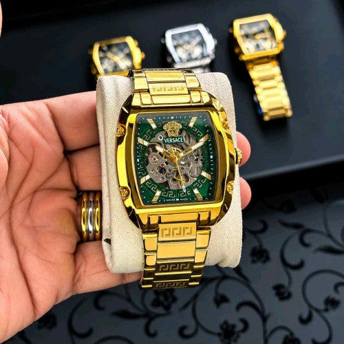 Versacc_e Automatic Gold Green