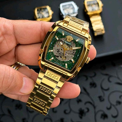 Versacc_e Automatic Gold Green