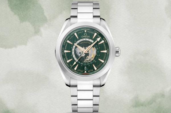 Omegga Seamaster Mens Aqua Terra Shades 150M 43 Green Dial