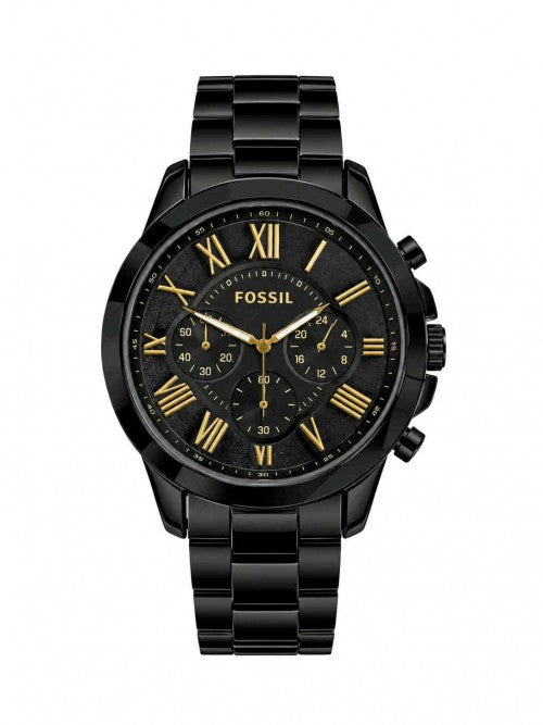 Fosssil_Grant black Gold F170