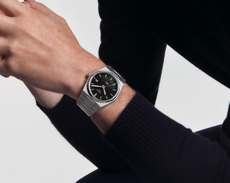 TISSO PRX SILVER BLACK
