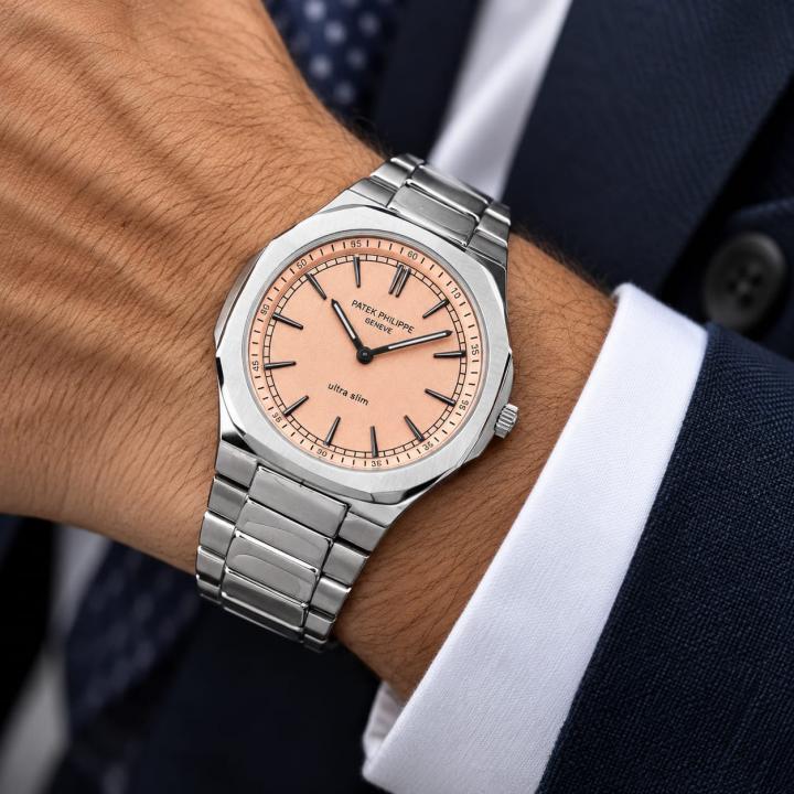 Patek Phillippe Ultra Slim Peach Light Orange