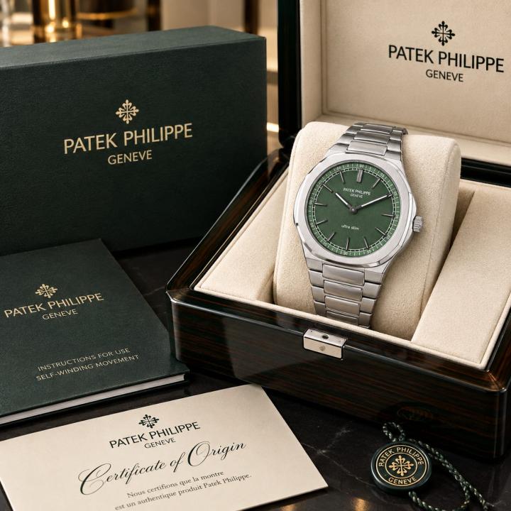 Patek Phillippe Ultra Slim Green Dial