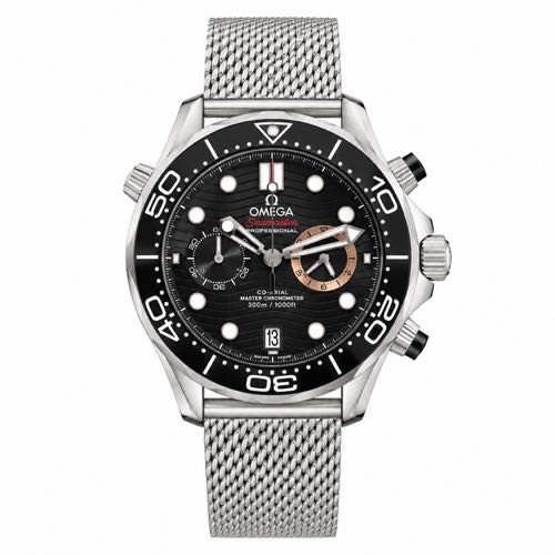 Omega Seamaster 300m Chronograph First Light Metal Strap