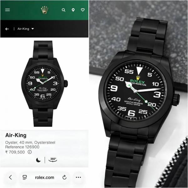 Role Oyster Air King Quartz