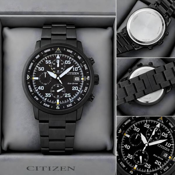 Citizen Eco Drive Chronograph ( All Working ) Fix