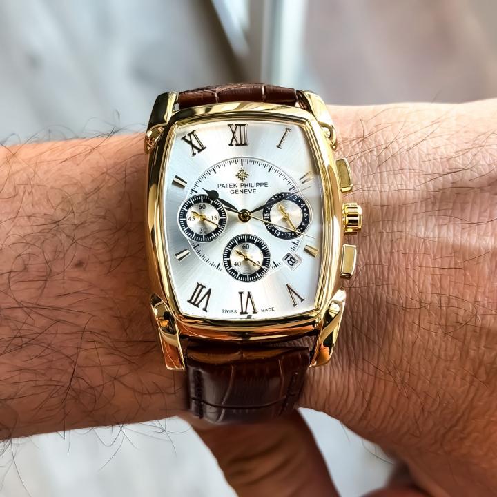 PATEK_PHILLIPPE MEN WATCH BROWN GOLD