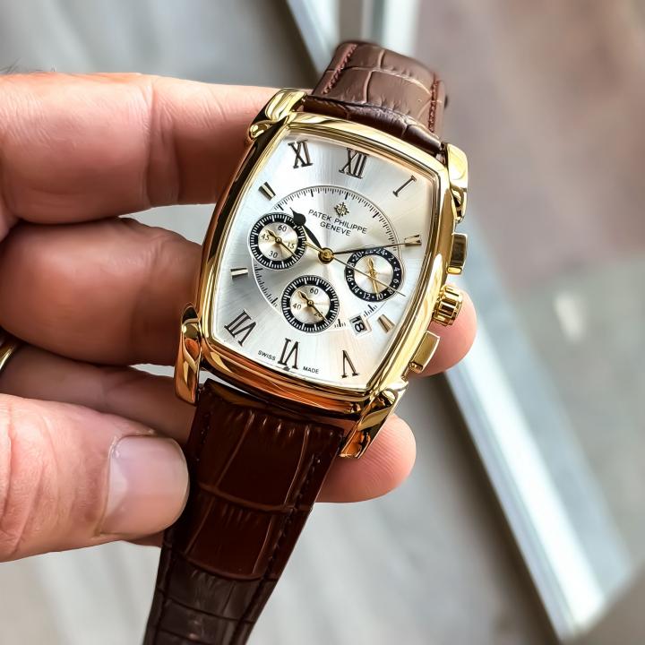 PATEK_PHILLIPPE MEN WATCH BROWN GOLD