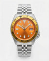 Seiko Gmt Master sliver Orange Dial