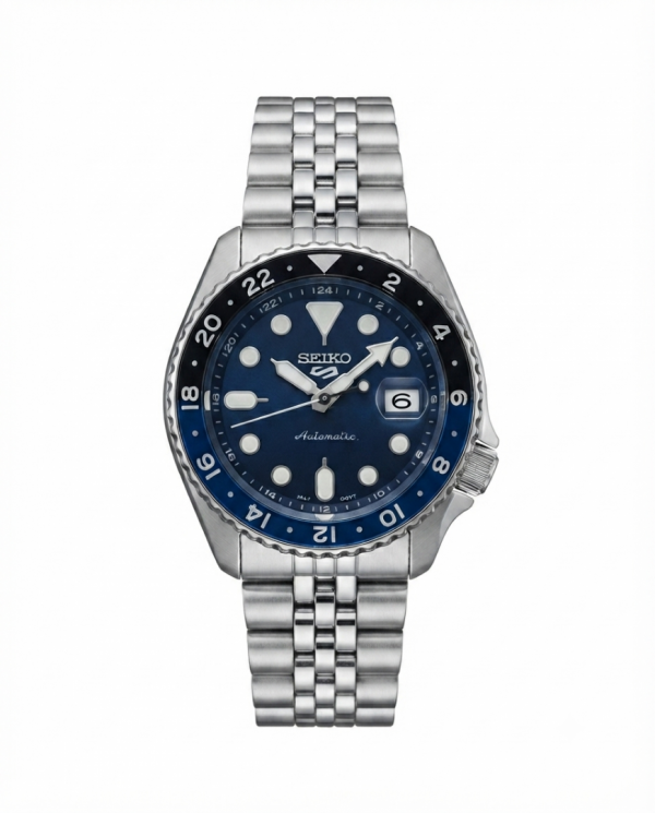 Seiko Gmt Master Sliver Blue Dail