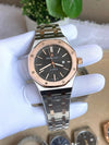 Audemar Piguet Royal Oak FST Two Tone Black Dial AT471