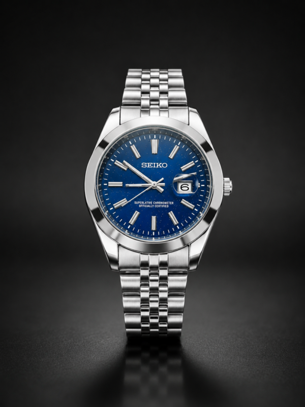 SEIK O GALAXY BURST BLUE DIAL 660
