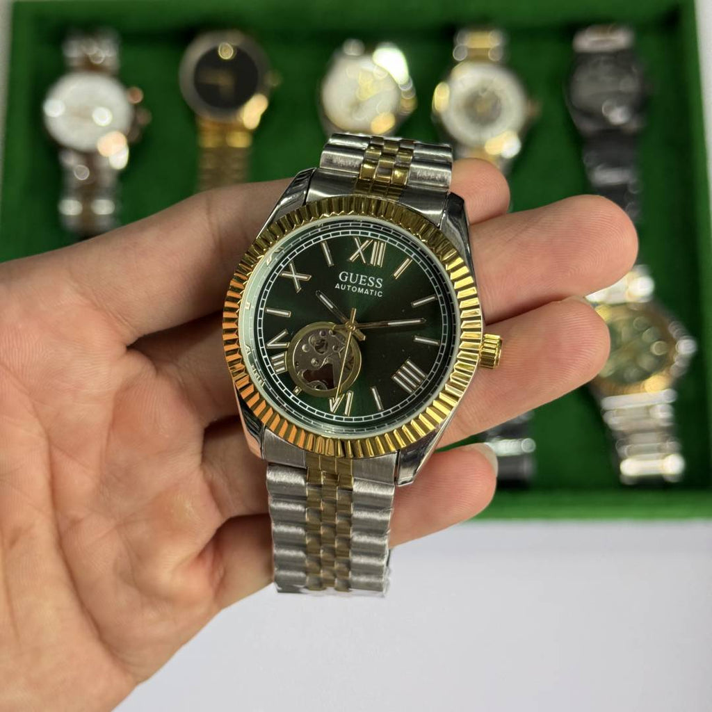 Guess Connoisseur Automatic watch (back open)