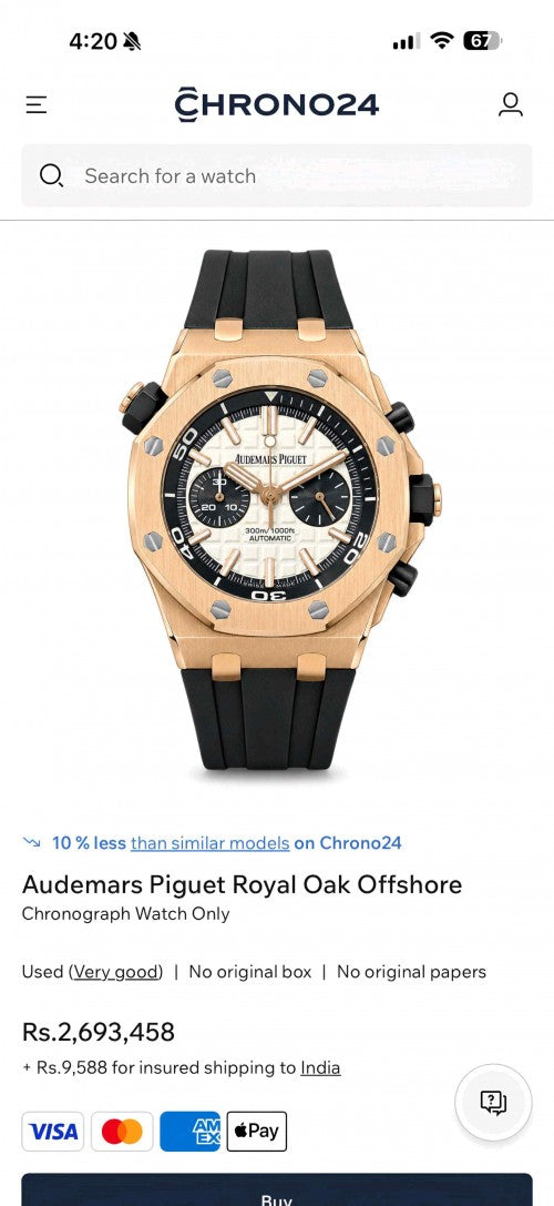 Audemar Piguet Royal Oak Offshore LUXURY QUALITY F1009