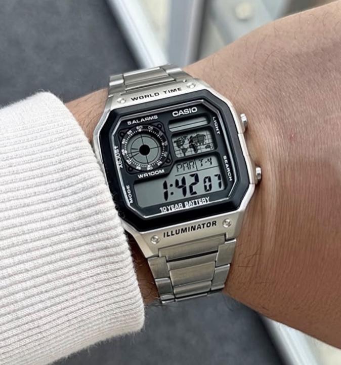 Casio illuminator AE 1200 WHD