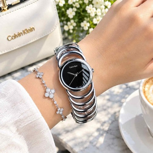 CALVIN KLINE_SILVER-BLACK