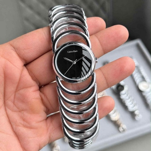 CALVIN KLINE_SILVER-BLACK