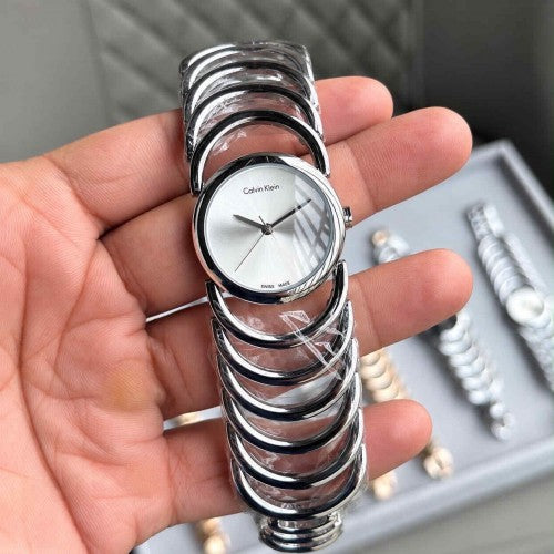 CALVIN KLINE_SILVER-WHITE