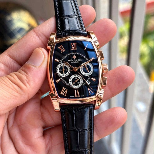 PATEK PHILIPE_CRONOGRAPH_ROSE-BLACK