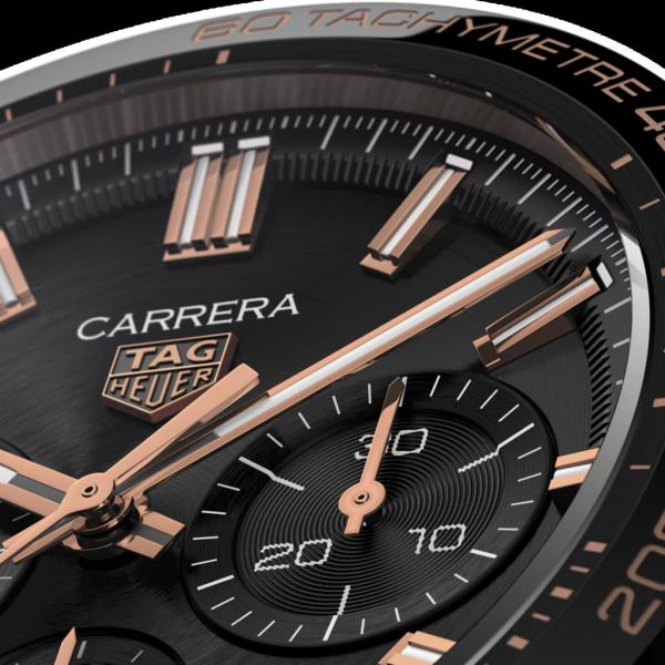 TAG Heueer Carrera Sport Chronograph black and brown
