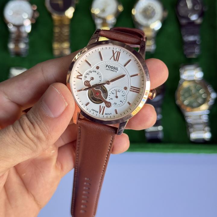 Fossiil Automatic AAA men watch ( Open Back )