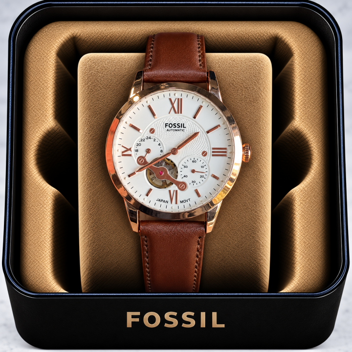 Fossiil Automatic AAA men watch ( Open Back )