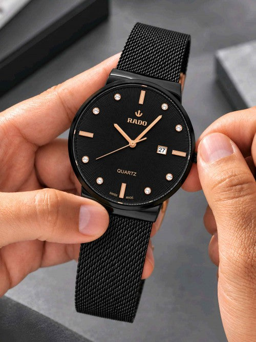 Raado classic slim Mens black copper F1021