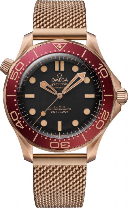 Omegg_a Seamaster Diver 300M Automatic copper