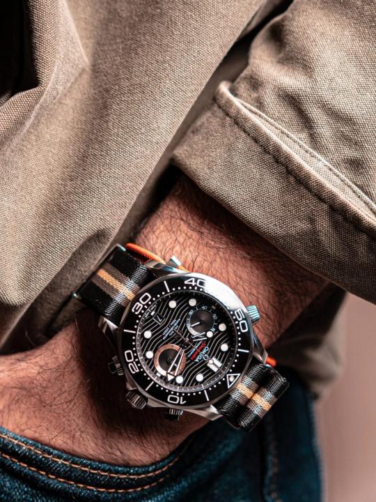 Omegha Seamaster Diver 300M Chronograph 007 First Light