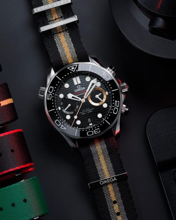Omegha Seamaster Diver 300M Chronograph 007 First Light