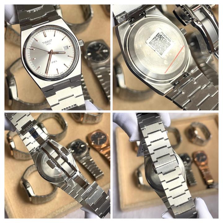 Tisot PRX Silver White Dial Premium FST AT469