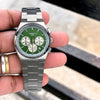 Tisot_ PRX Chronograph tiffany dial F412